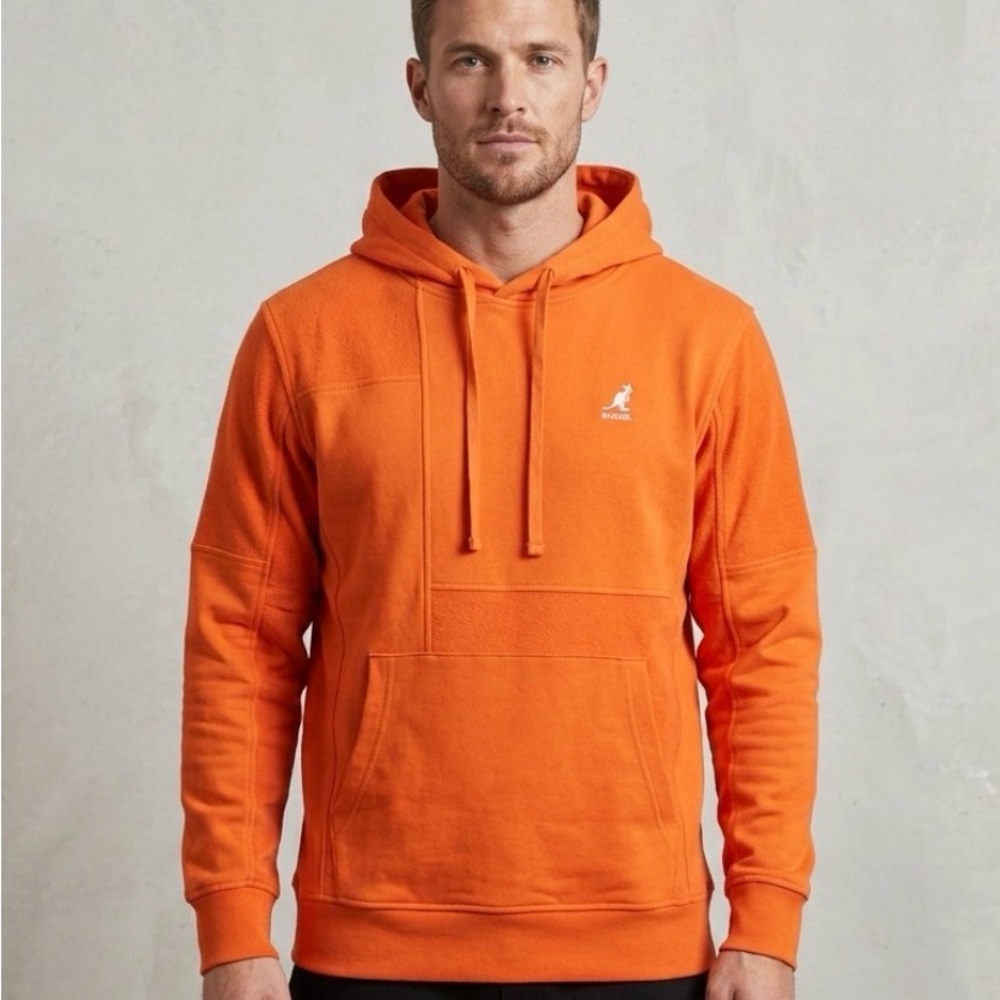 Men's NWT Orange Kangol Hoodie